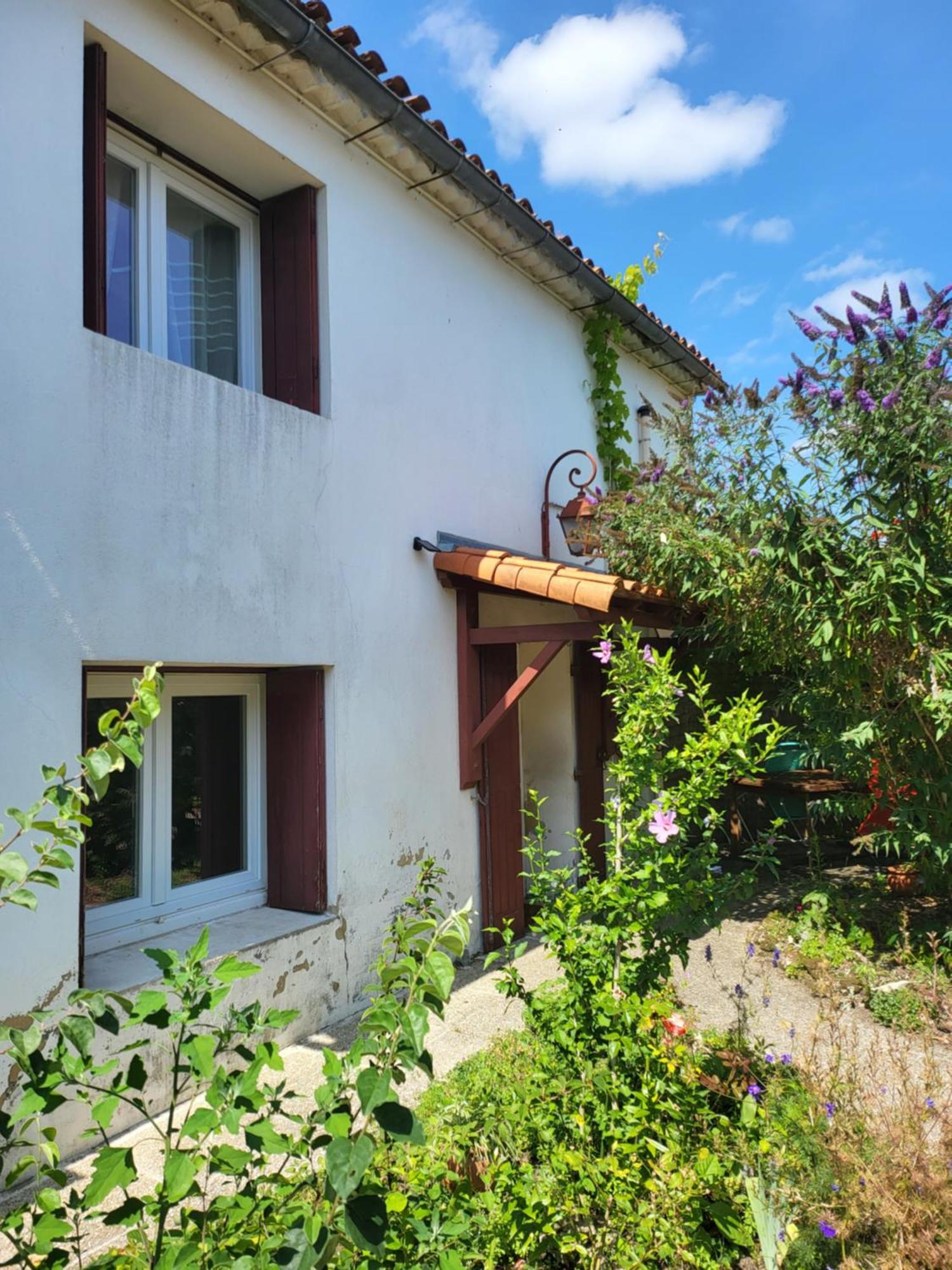 La Maison Rouge Paisible Maison De Pays Saujon Zewnętrze zdjęcie